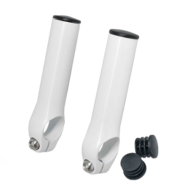 PROTESI MANUBRIO BIANCO CHIARO 58GR L:80MM