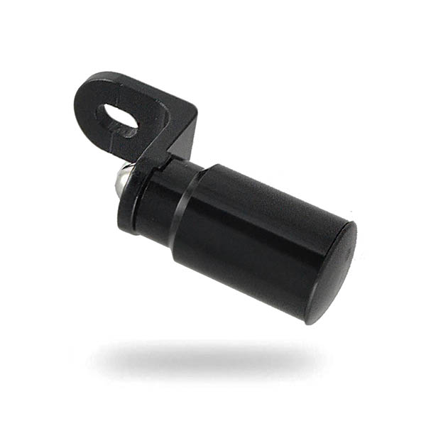 SOPORTE LUZ BICI,ALUMINIO NEGRO