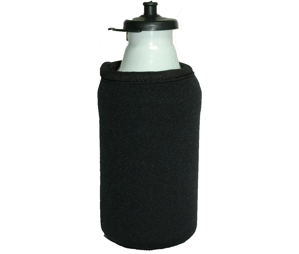 FUNDA BIDON NEOPRENO 500CC NEGRO