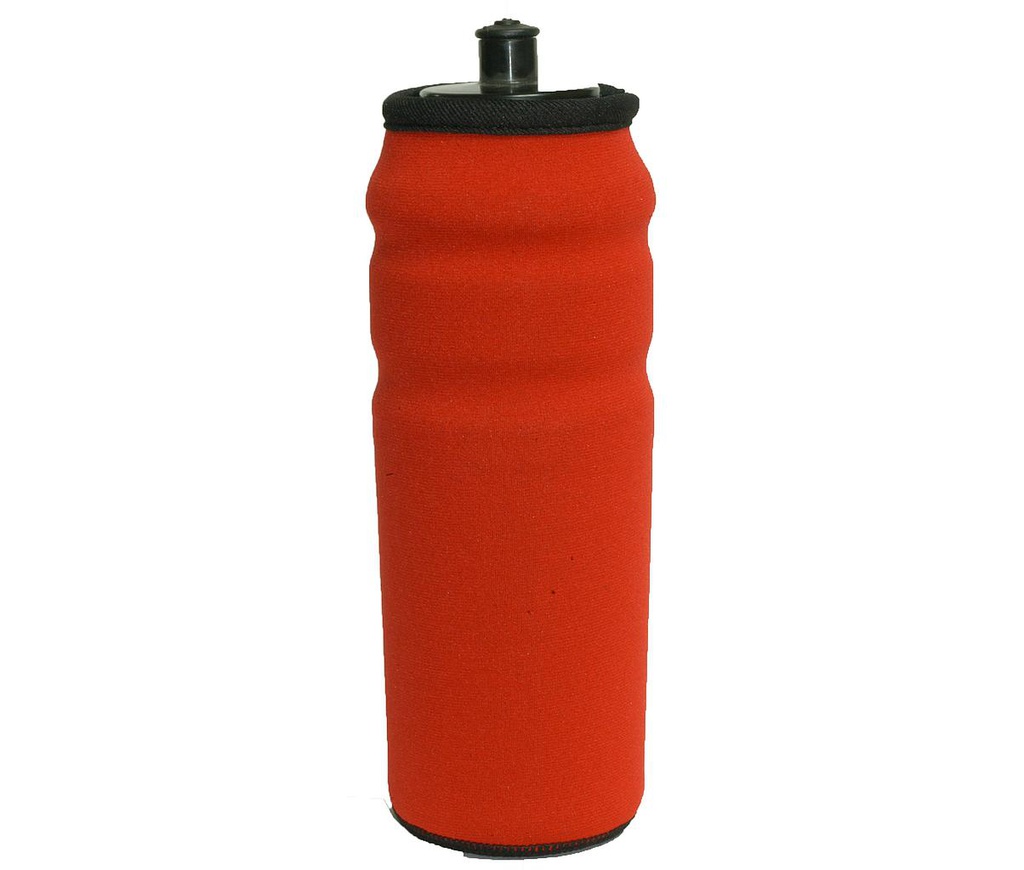 FUNDA BIDON NEOPRENO 700CC ROJO