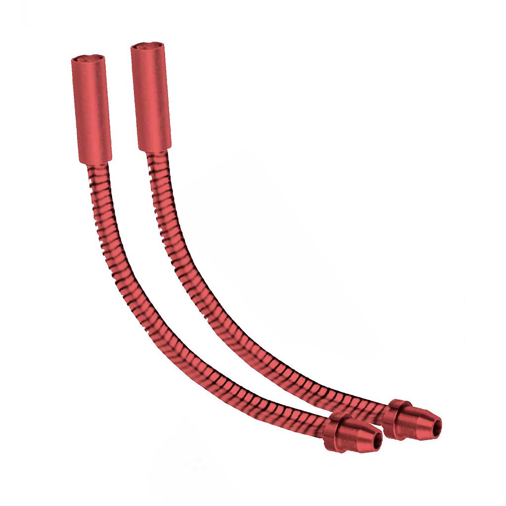 CURVAS V-BRAKE,FLEXIBLE 2/PCS.ROJO QW