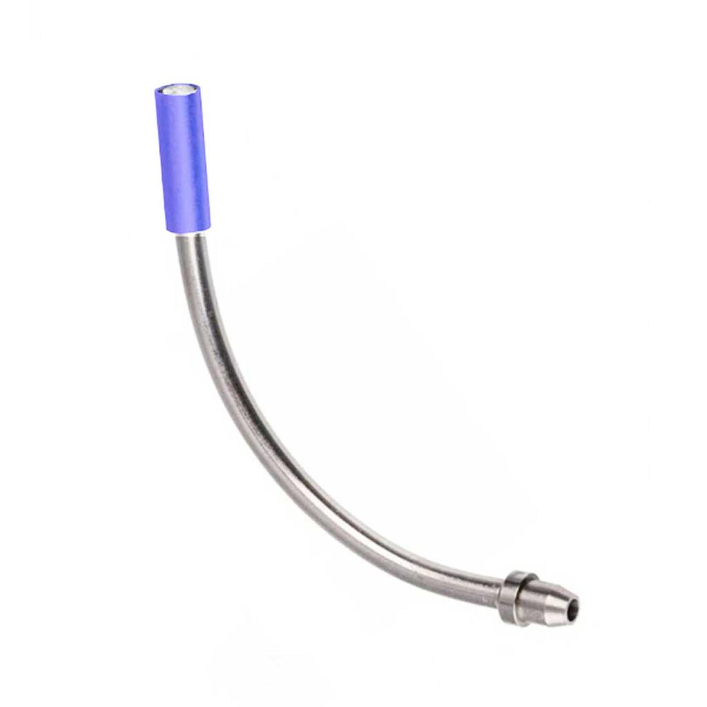 CURVA V-BRAKE,5.1MM,90º,AZUL