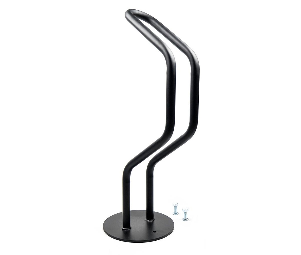 APARCAMIENTO BICI SUJETO AL SUELO, DE ACERO 