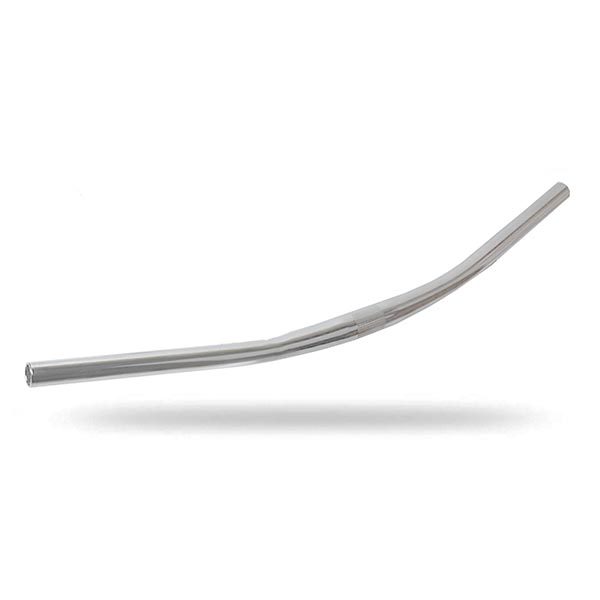 MANILLAR TRIAL DE ACERO LARGO 670MM CROMADO