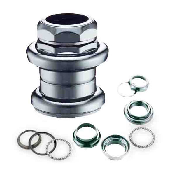 DIRECCION 22.2MM (1") 30MM ACERO PLATA 2/TUERCAS