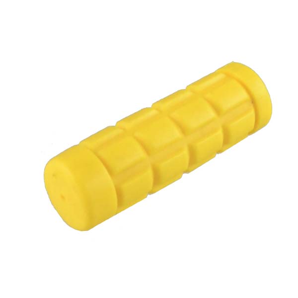 PAR PUÑOS "FRONTERA" DE GOMA 88MM AMARILLO QW