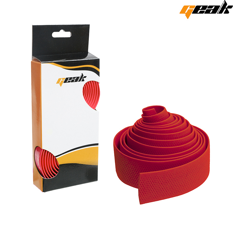 CINTA MANILLAR SILICONA 30X1800MM "GEAK" COLOR ROJO QW