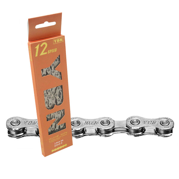 CADENA 12 VELOCIDADES, 1/2"X11/128X126", CROMADO QW