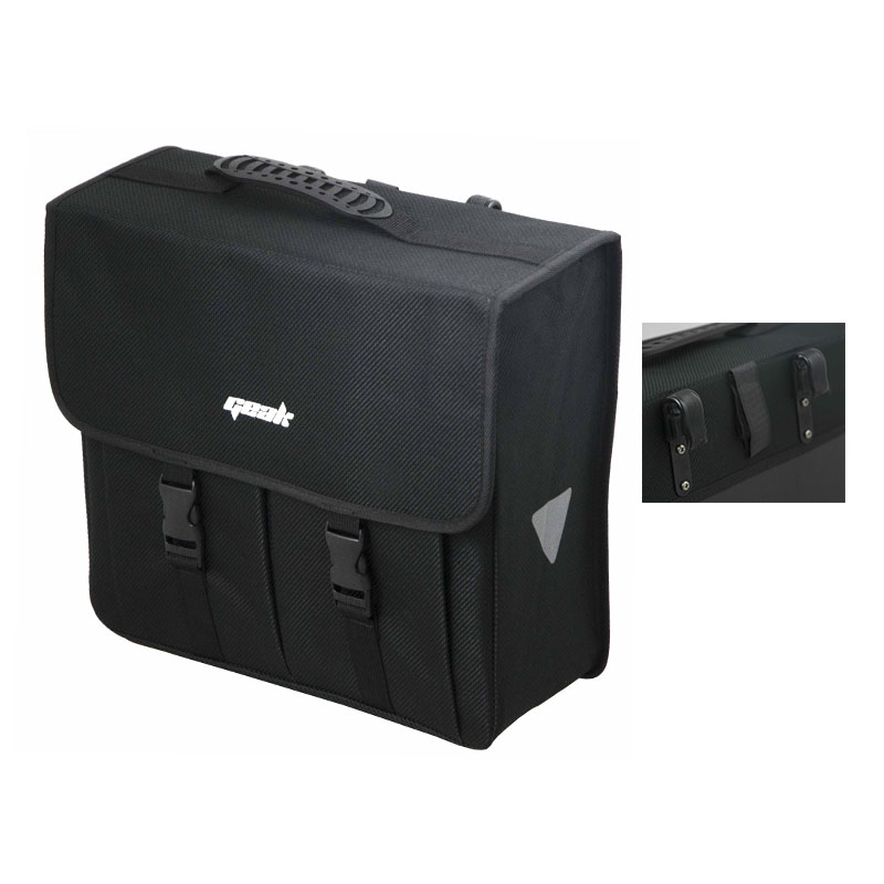 ALFORJA "GEAK"  SIMPLE CON ENGANCHE PORTAMALETAS