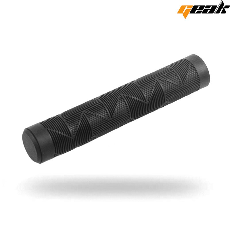 PAR PUÑOS BMX TPR NEGRO 165MM "GEAK" 