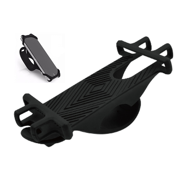 SOPORTE MOVIL UNIVERSAL 4/6" SILICONA C/ABRAZADERA