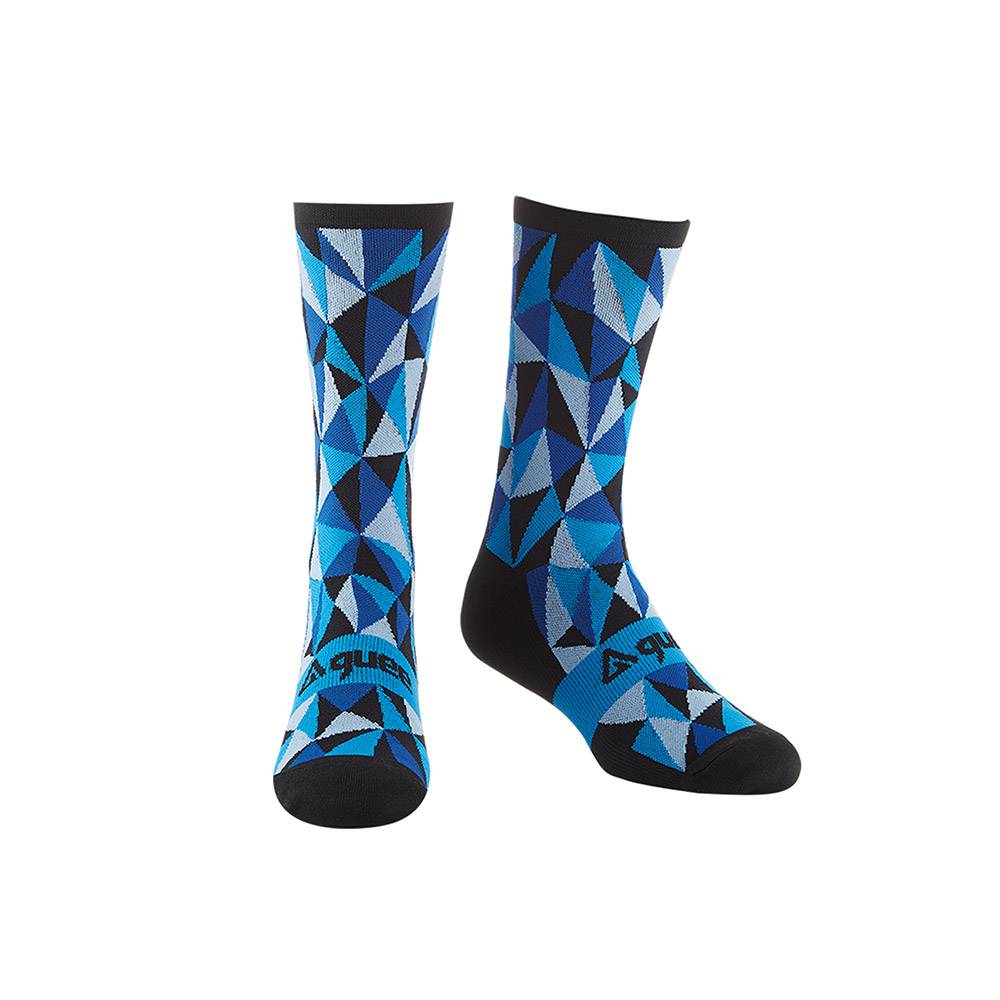 22170B CALCETINES GEO SOCKS "EVA FOAM" NEGRO/AZUL 41/44