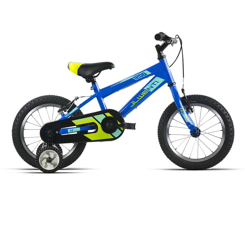 BICI 12" NIÑO AZUL/NEGRO MOD.1200 2023