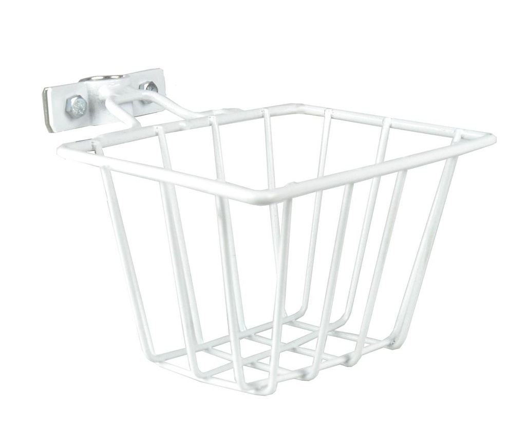 CESTA 16" COLOR BLANCO 17X10CM