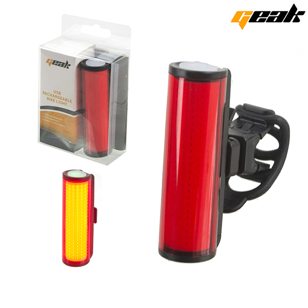 LUZ TRASERA RECARGABLE "GEAK" 360º 100LUMEN 1350aH QW