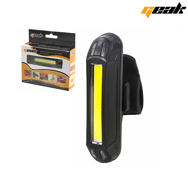 87069 LUZ TRASERA USB 100LUMEN 500mAH LITHIUM GEAK