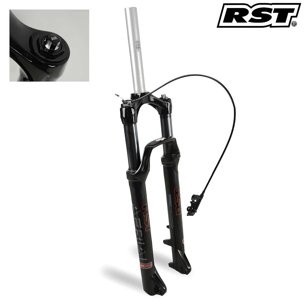 HORQUILLA 27.5" RST AERIAL "AIRE" 1-1/8" (28.6MM EXT) L-200mm C/BLOQ