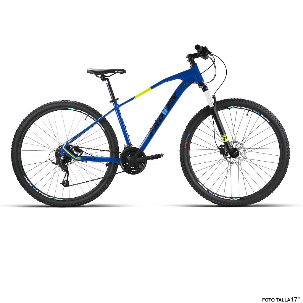 BICI 27,5" ALUM AZUL F/D HIDRA. "PROWEN" PRO100 24VEL T-17