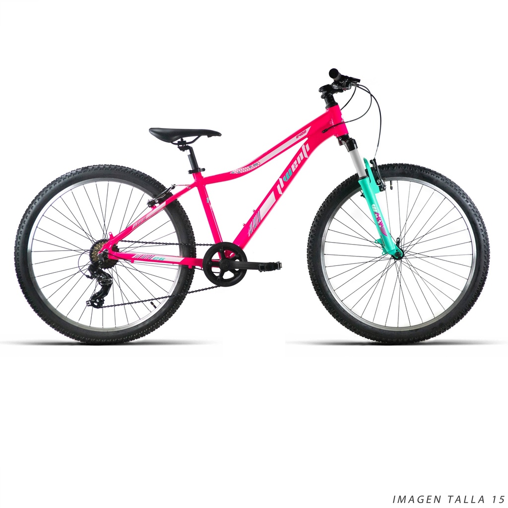 BICI 26" MUJER ALUM 1x7 2025 ROSA T-17