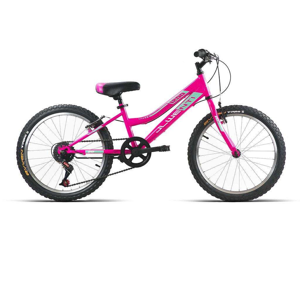 BICI 20" NIÑA ROSA "MOD.1200" 5 VELOCIDADES 2023