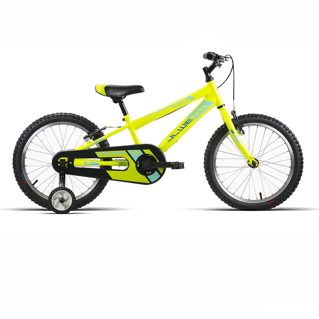BICI 18" NIÑO AMARILLO/NEGRO "1200" 2023
