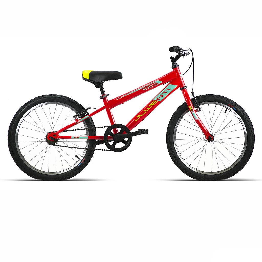 BICI 20" NIÑO ROJO 1VEL MOD.1200 2023
