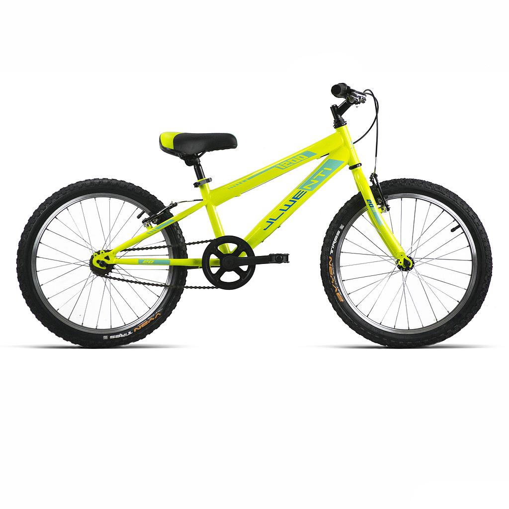 BICI 20" NIÑO AMARILLO 1VEL MOD.1200 2023