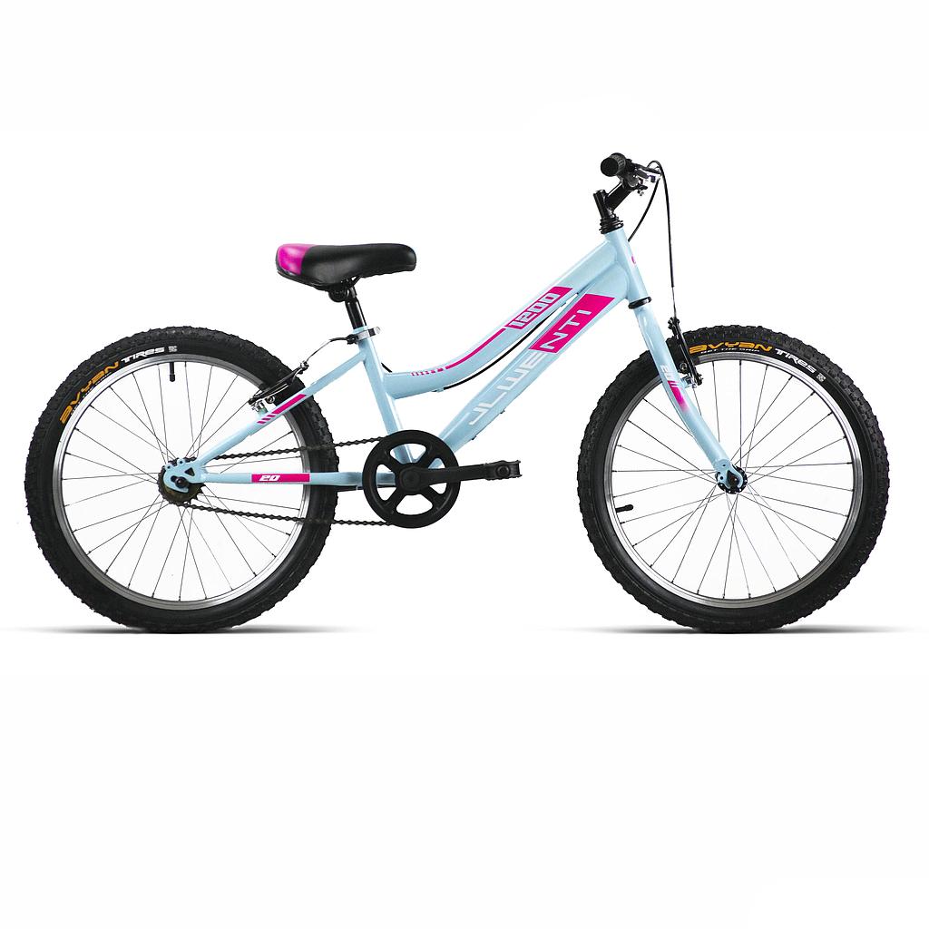BICI 20" NIÑA CELESTE 1VEL MOD.1200 2023