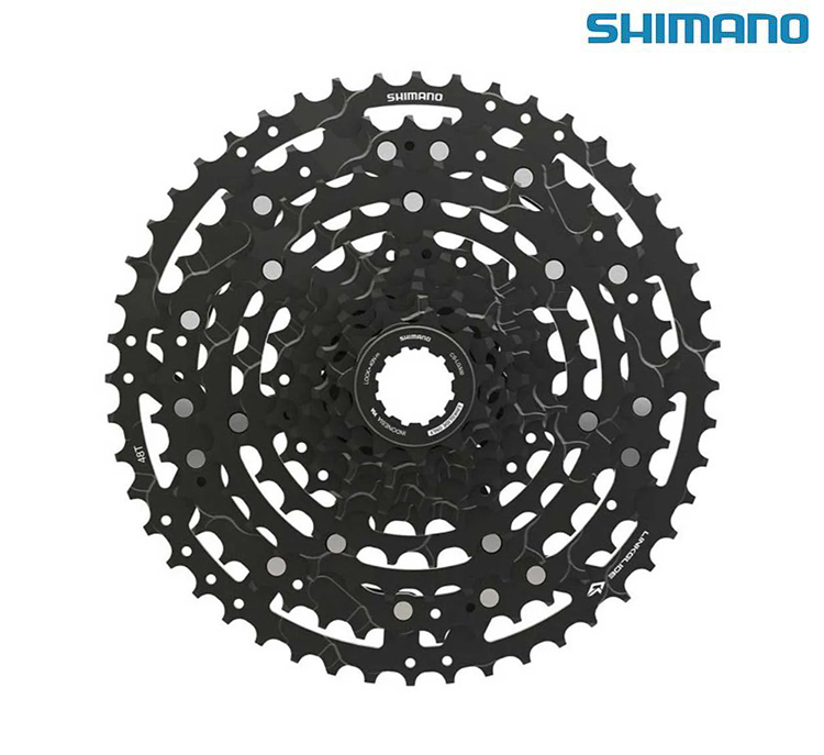 CASSETTE 10VEL SHIMANO "LG300" CUES NEGRO 11-48T OEM