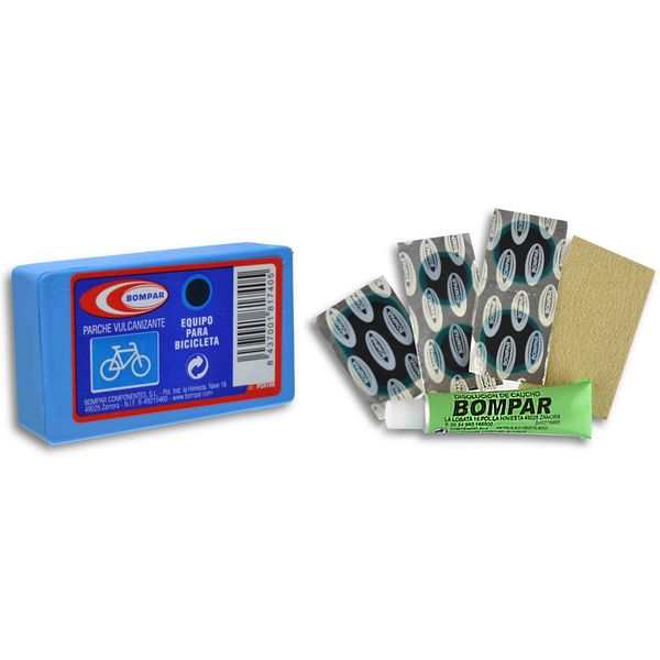CAJA PARCHES 5-PCS."BOMPAR"