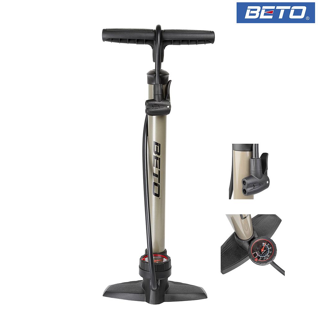 INFLADOR TALLER "BETO" ACERO C/MANOMETRO 160PSI