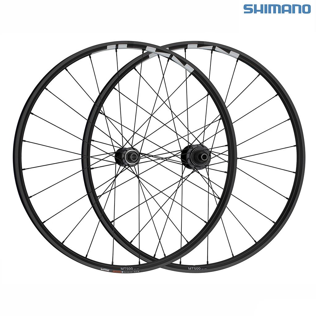 JUEGO RUEDAS 29" CENTERLOCK 24H SHIMANO MT500 F15/R12 11VEL