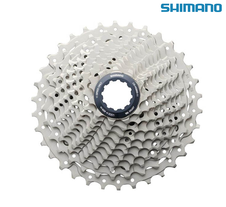CASSETTE CARRETERA 11VEL SHIMANO "HG800" 11-34T CAJA