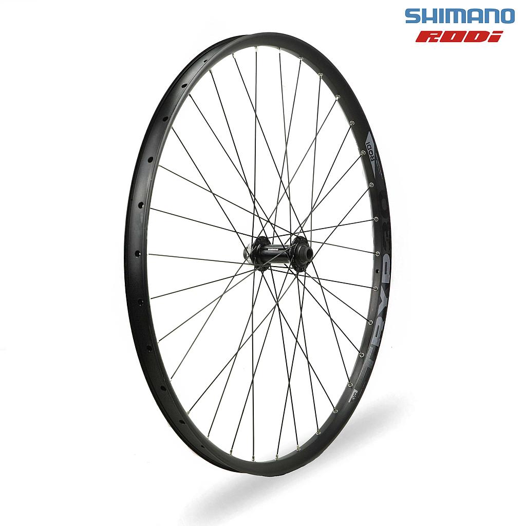 RUEDA DELANTERA 29" SHIMANO/RODI CENTERLOCK 15X100MM 32H 