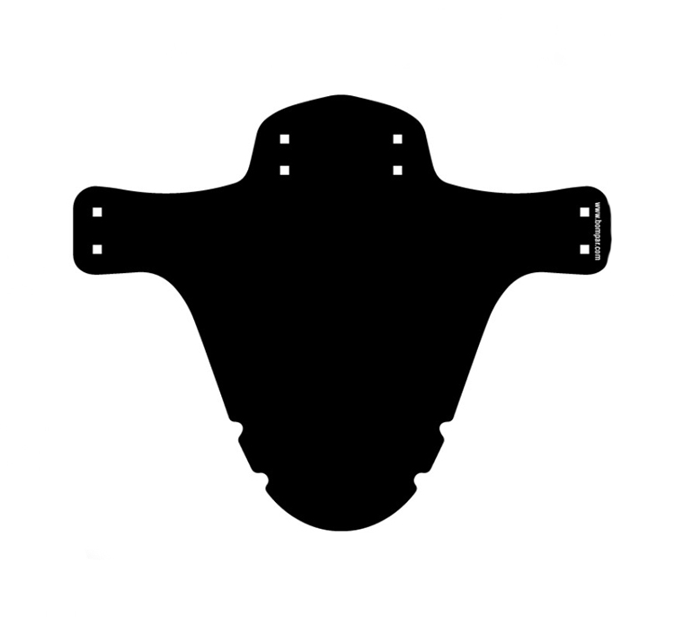 GUARDABARROS DELANTERO HORQUILLA NEGRO