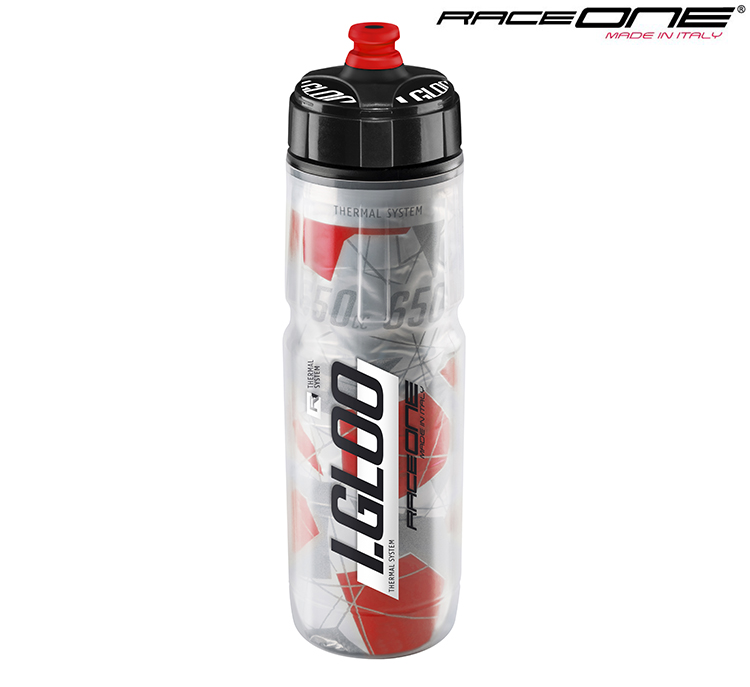 ISOTHERMISCHE FLASCHE RACEONE I.GLOO 650ML ROT