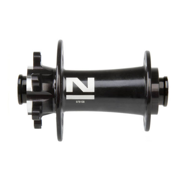 BUJE DELANTERO ALUM NOVATEC 32H, EJE 15X100MM 6 TORNILLOS