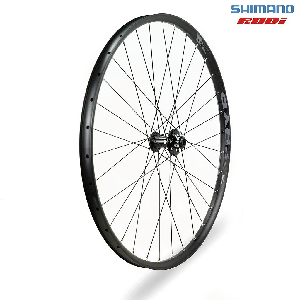 RUEDA DELANTERA 29" NOVATEC/RODI EJE 15X110MM, DISCO 6T 32H 