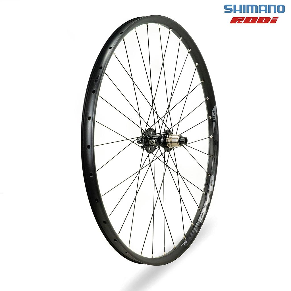 RUEDA TRASERA 29" NOVATEC/RODI 12X148MM 32H PARA SRAM XDR, 6 TORNILLOS 