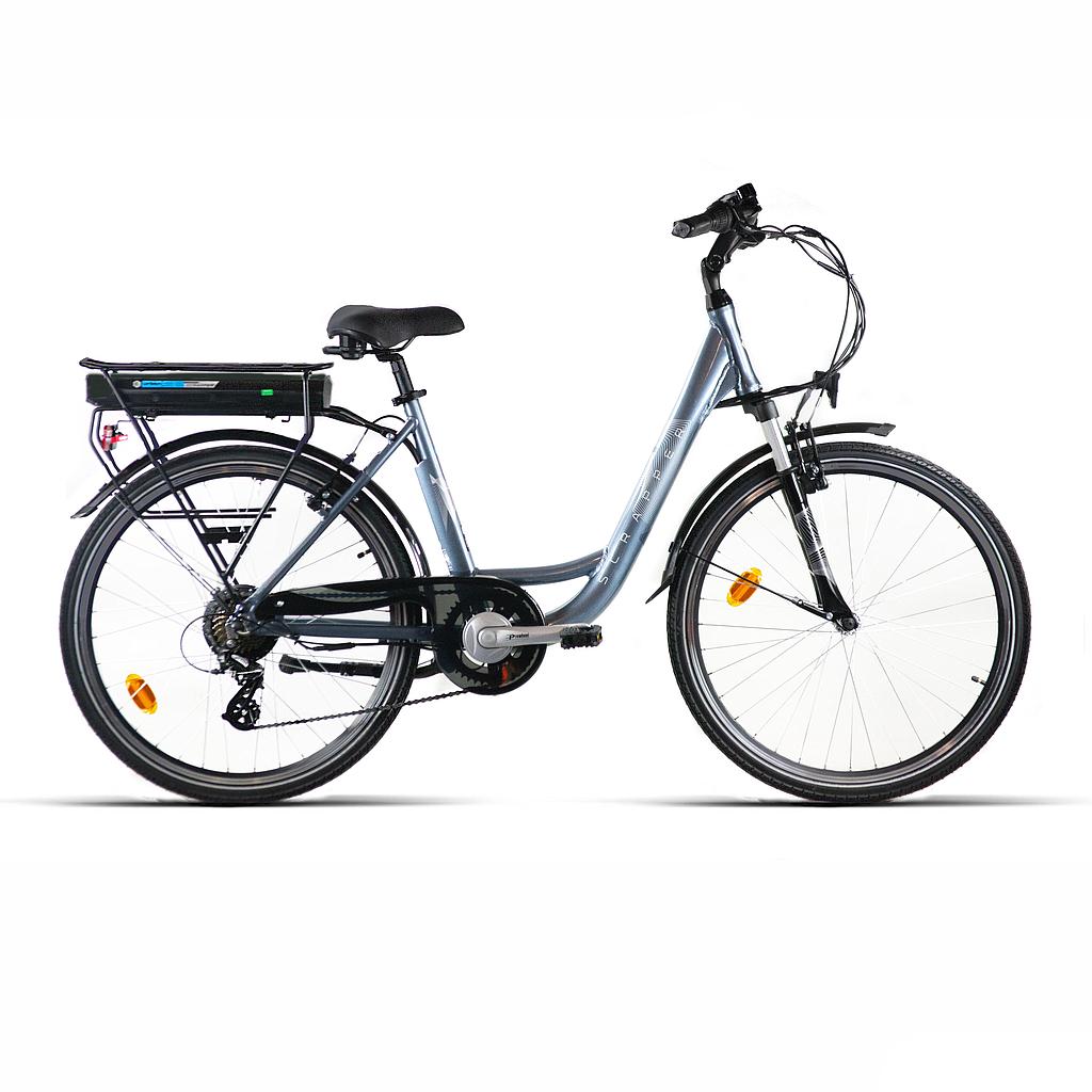 E-BIKE CTB 26" ALUMINIO COLOR AZUL 7VEL VBRAKE