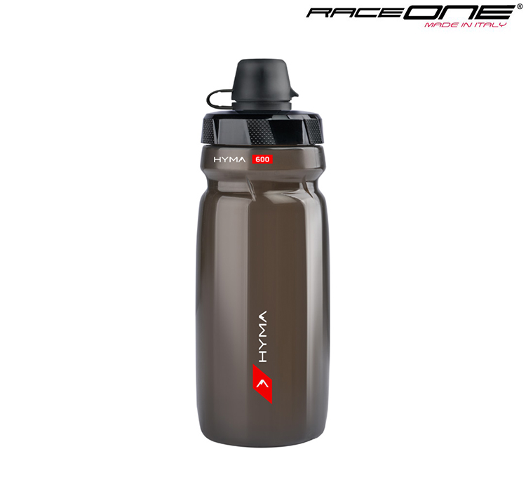 BIDON RACEONE HYMA 600ML FUMO C/KIT COPERCHIO