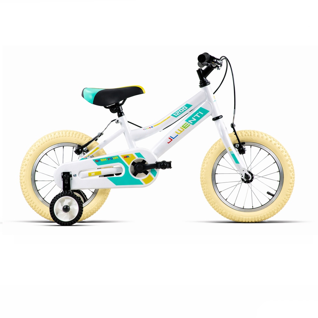 BICI 16" UNISEX BLANCO/MULTICOR "1200" 2025