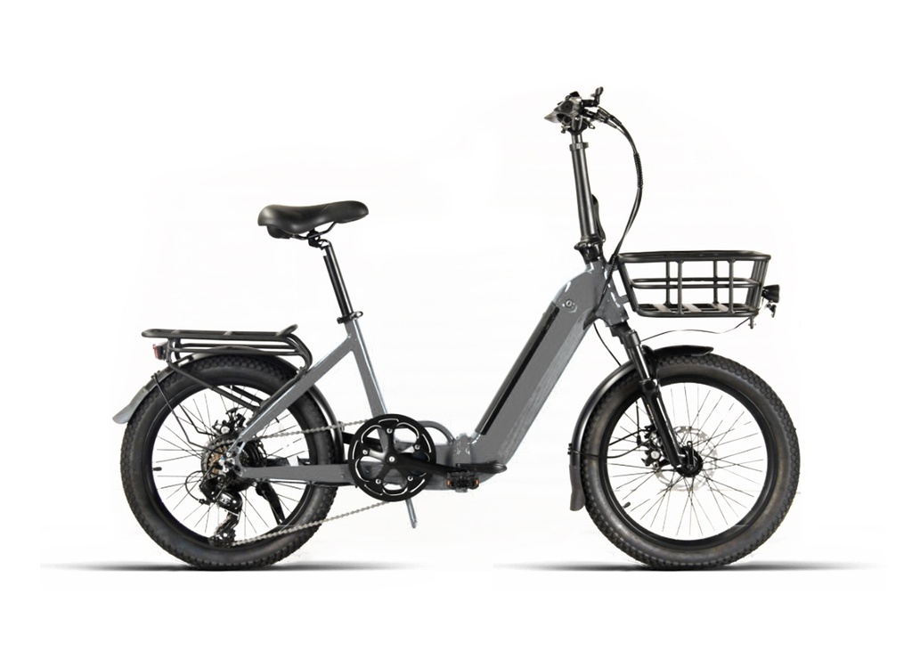 E-BIKE PLEGABLE 20" 7VEL "MOD MOVE" GRIS