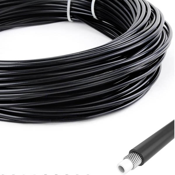 CAMISA CABLE CAMBIO 4MMX30MTS NEGRO CON TEFLON OEM