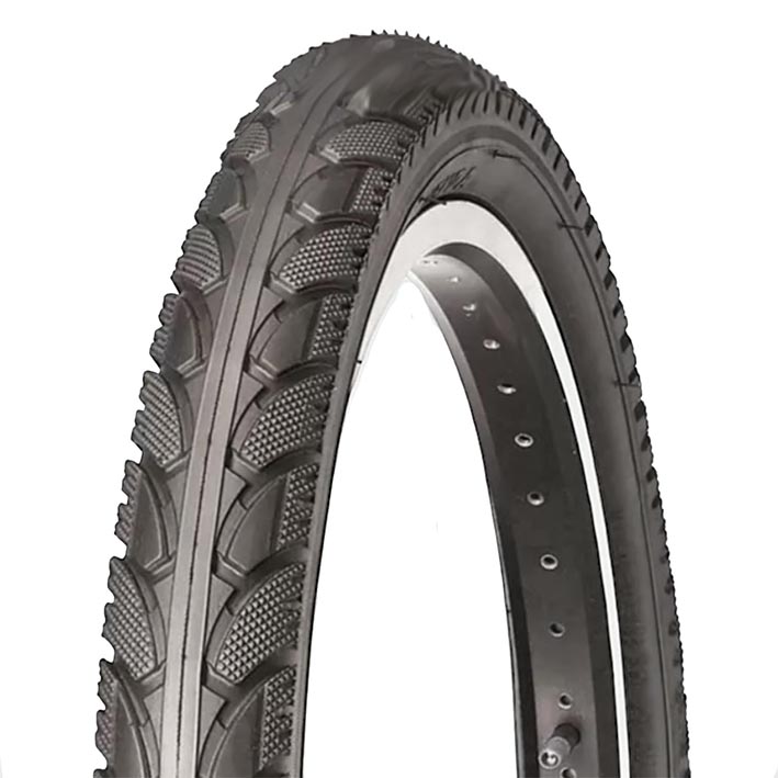 CUBIERTA 16 X 2.50 NEGRO "KENDA" 30TPI