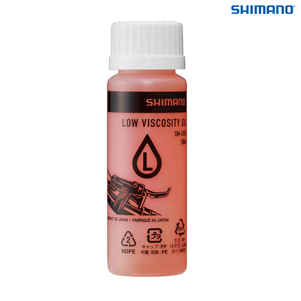 LIQUIDO FRENOS MINERAL SHIMANO BAJA VISCOSIDAD ,100ML