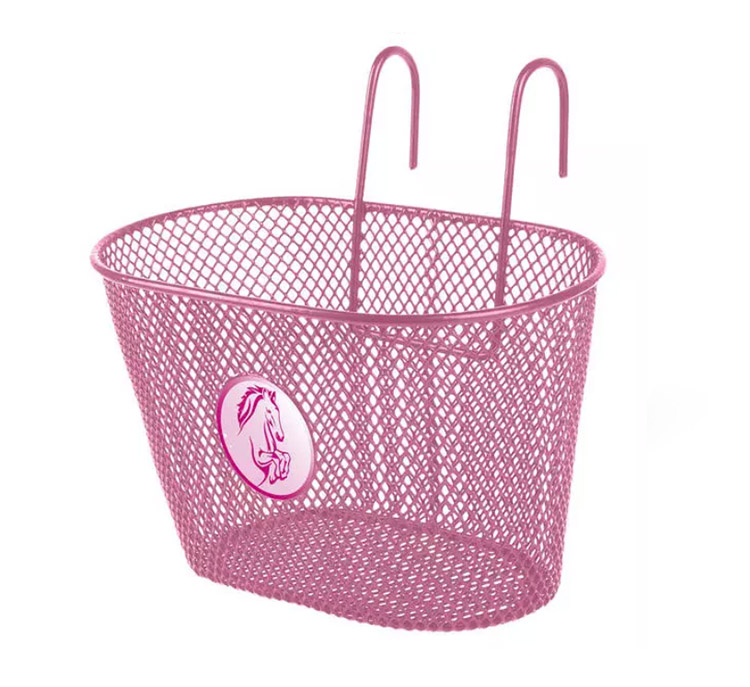 CESTA 16-20" CON GANCHO NEGRA "I LOVE MY BIKE" 240x140mm (copia)