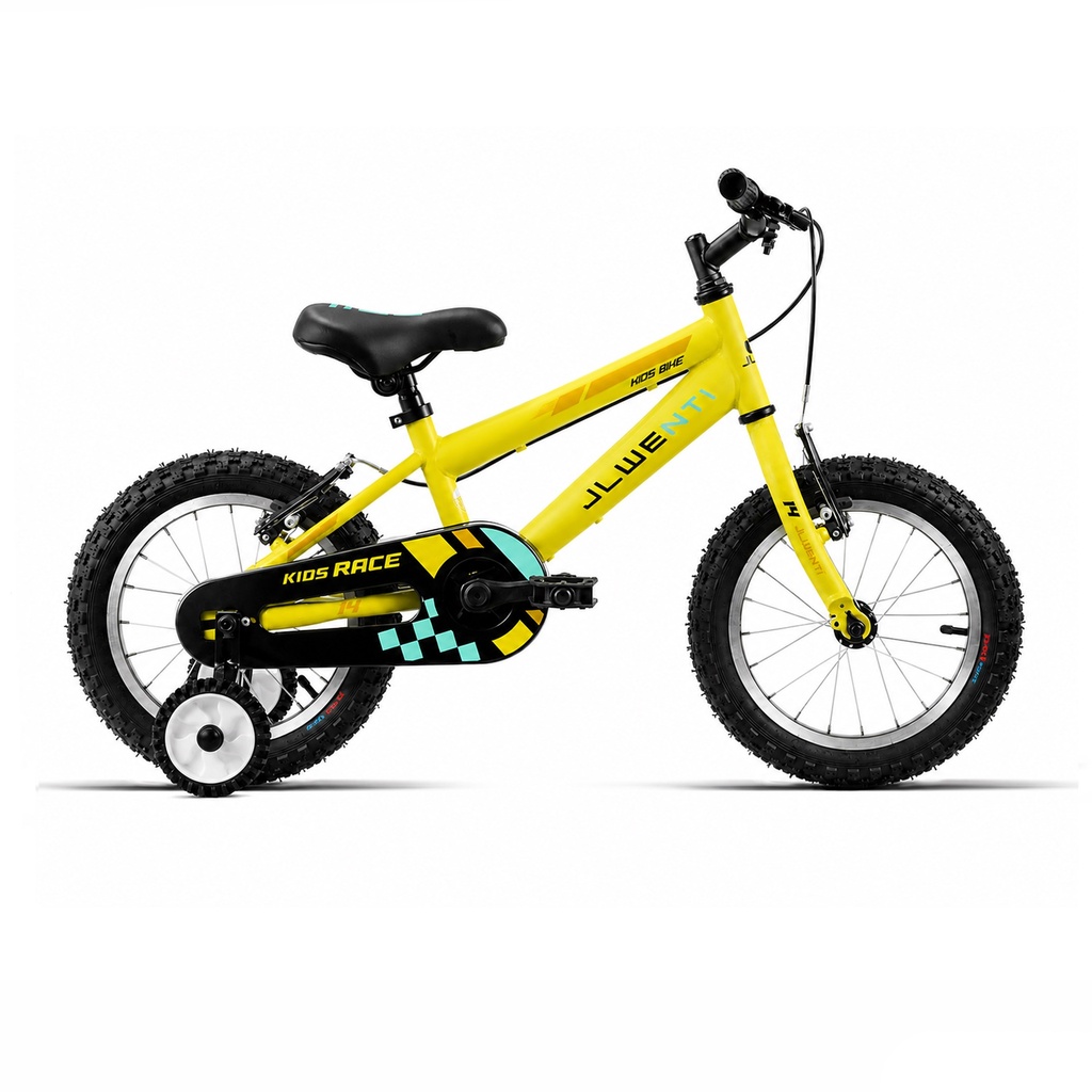 BICI 14" NIÑO AMARILLO MATE "MOD RACE" 2027
