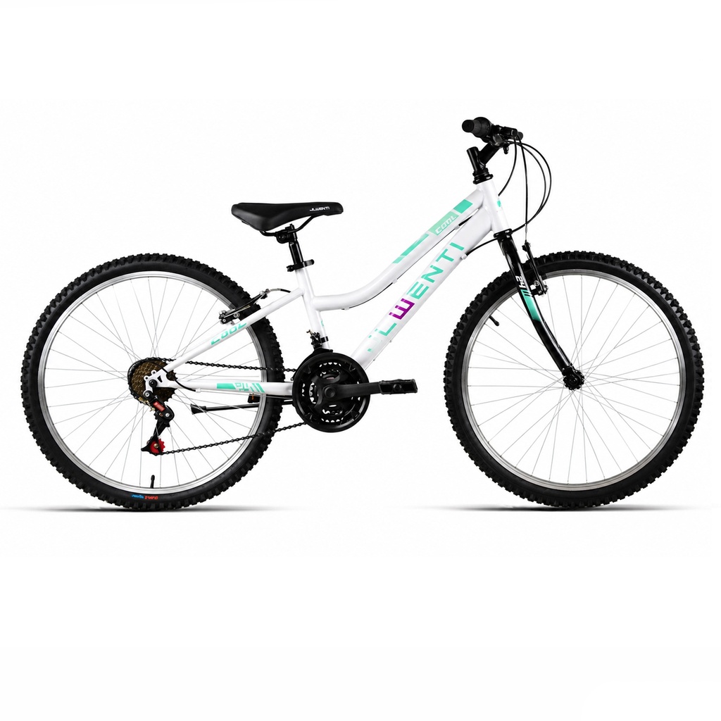BICI 24" MTB NIÑA ACERO ECO "COOL" BLANCA 2027