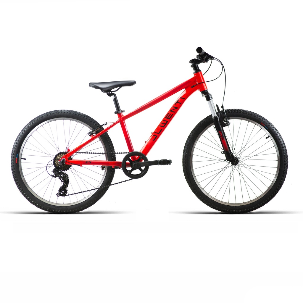 BICI 24" NIÑO ALUM SHIMANO SUSP 1x7V ROJO T13 2026